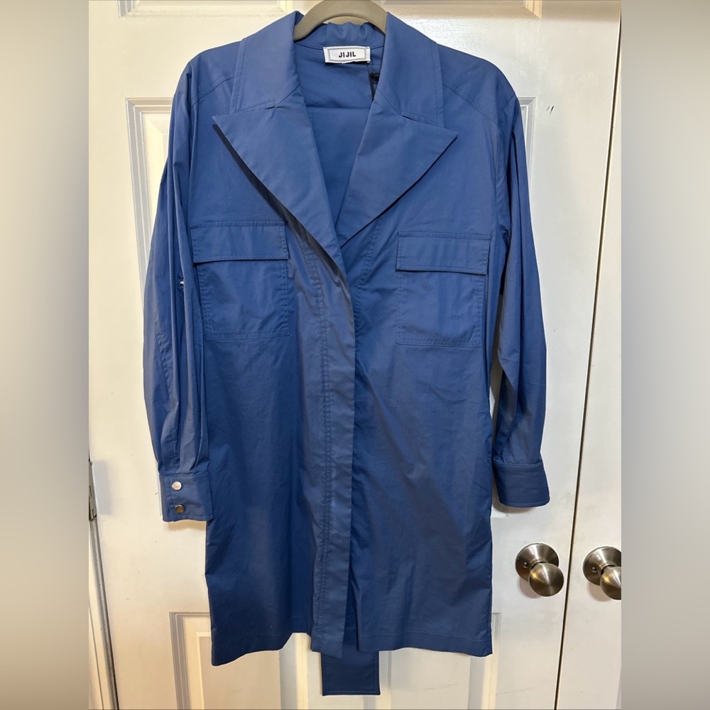 NWT Jijil Blue Women's Shirt Dress